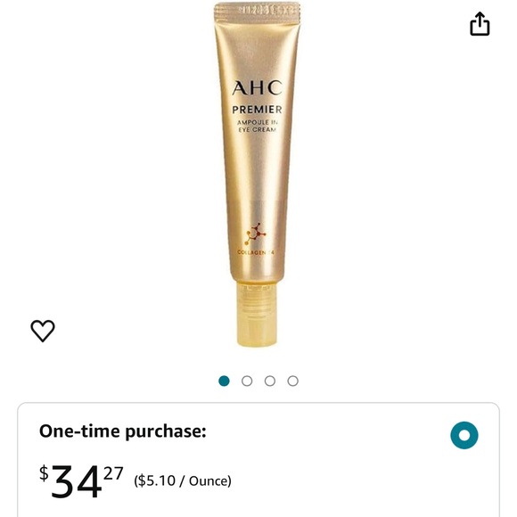 AHC premier ampoule eye cream - Picture 1 of 4